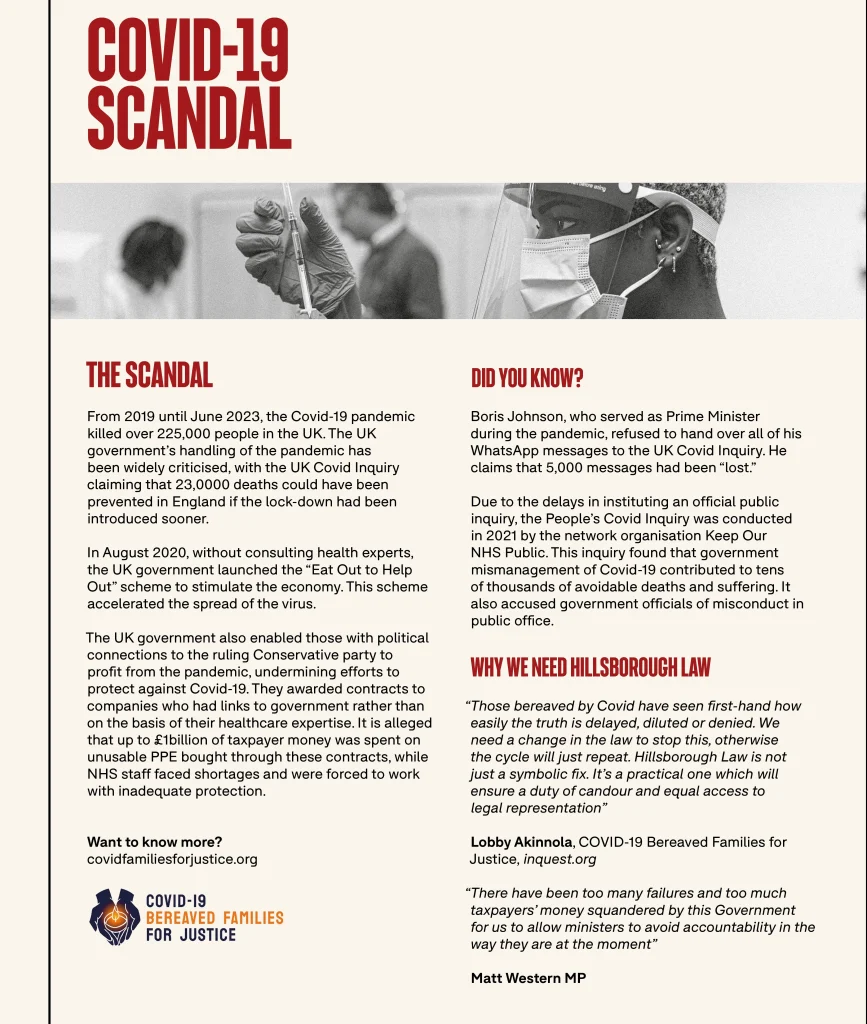 Covid-19 Scandal